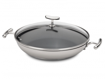 Conical non-stick frypan with